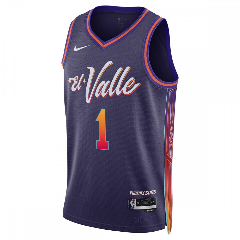 Devin Booker Phoenix Suns Unisex 2023/24 Swingman Jersey - Purple - City Edition-Pro Kit Vault | Brand New 26/27 Sports Jerseys